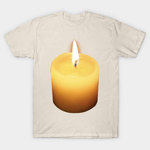 candle T-Shirt by lemonlime222